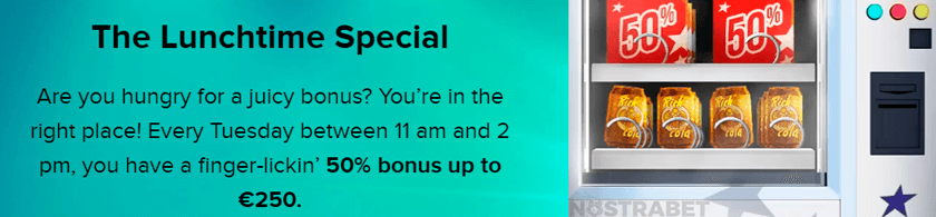 CasinoEuro lunch time offer