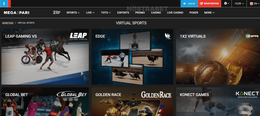 MegaPari Virtual Sports
